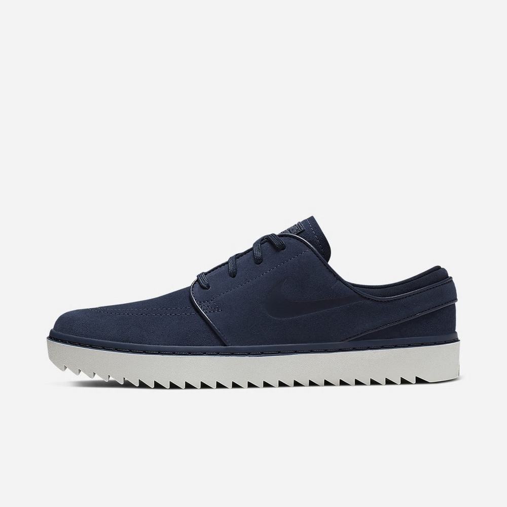 Chaussure De Golf Nike Janoski G Bleu Marine 2863-197 Midnight Navy/Summit White/Obsidian Homme | RGV-56017734